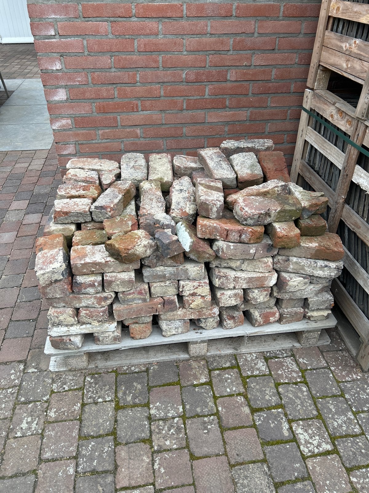 Veldbrand stenen - Authentieke bakstenen voor uw project, Doe-het-zelf en Verbouw, Metselstenen, Ophalen, Gebruikt, Bakstenen