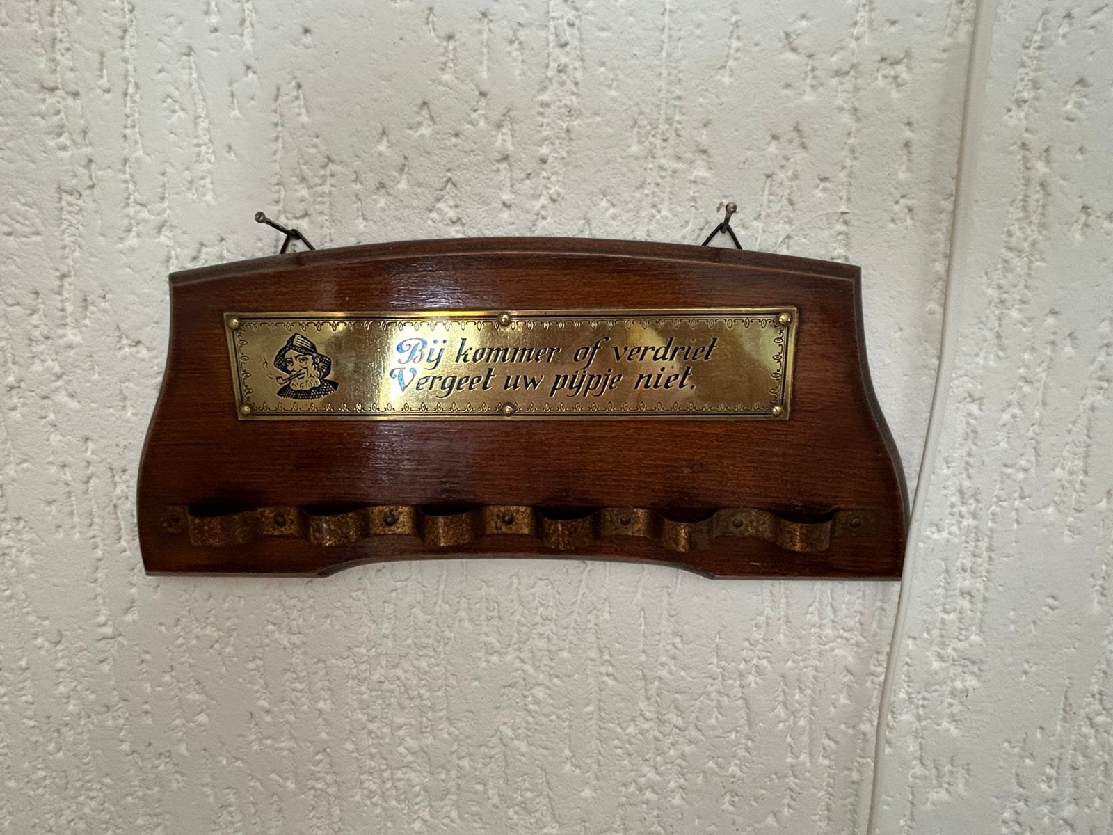 Antieke wand hanger, Ophalen, Zo goed als nieuw