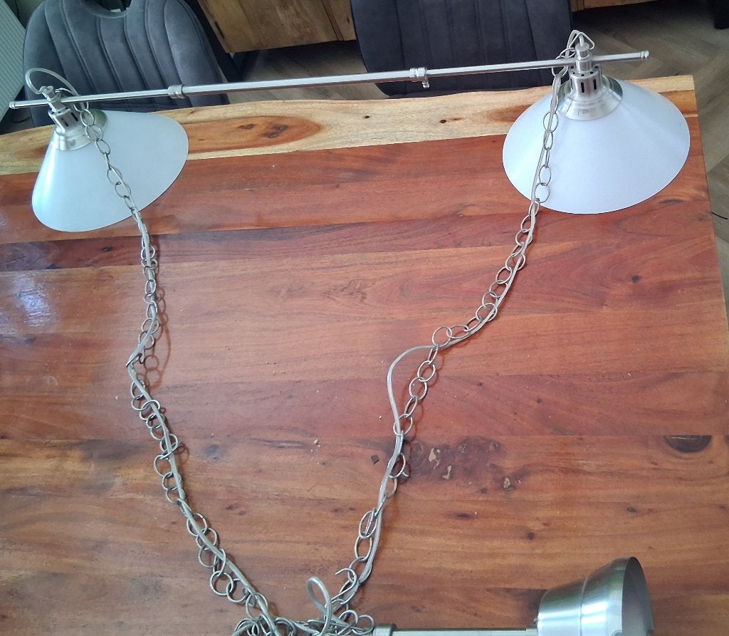 Hanglamp, Ophalen, Gebruikt, Overige fittingen, Glas