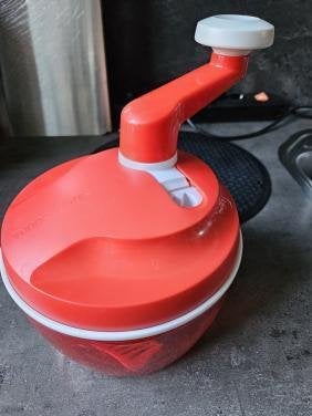 Zgan Tupperware Quick- Chef 3, handige keukenmachine.., Ophalen of Verzenden, Zo goed als nieuw, Overige typen, Vaatwasserbestendig