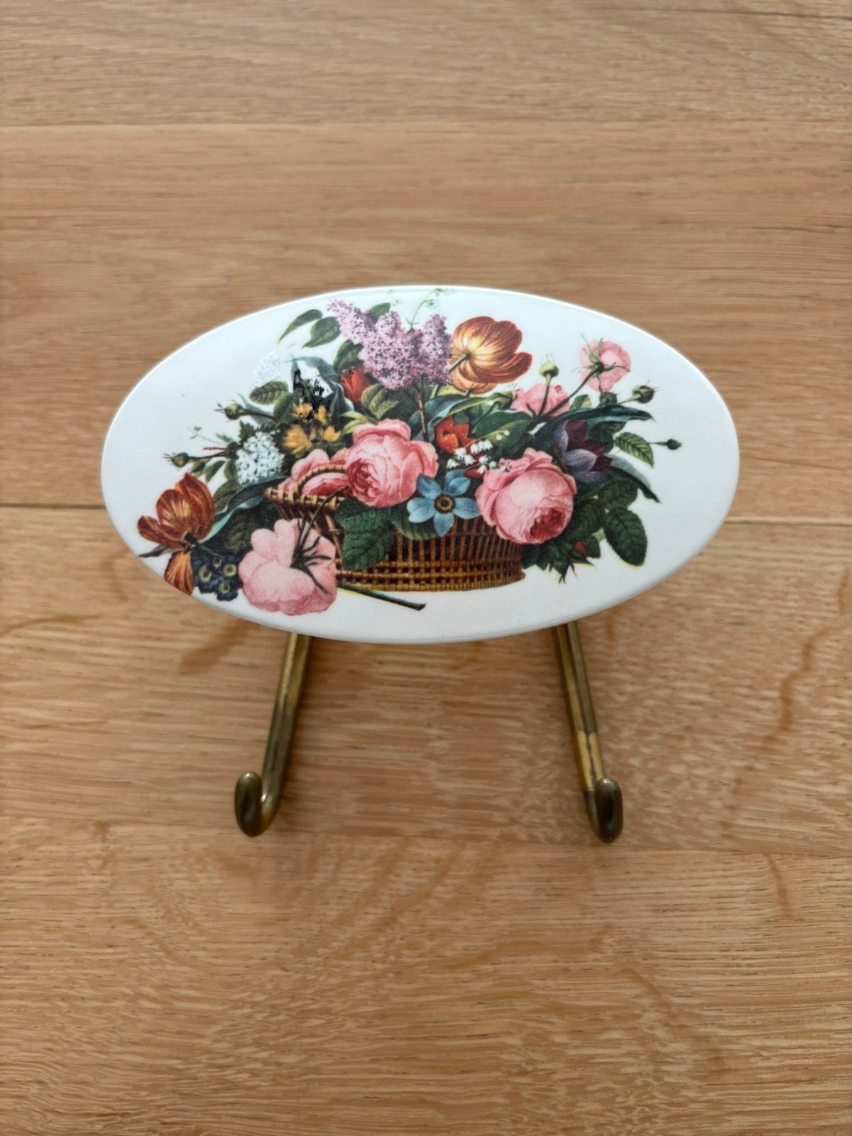 Vintage kapstokje/haakjes, Huis en Inrichting, Woonaccessoires | Kapstokken, Ophalen of Verzenden, Zo goed als nieuw