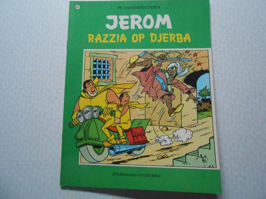 Jerom 44 Razzia op Djerba 1972 1ste druk., Willy Vandersteen, Eén stripboek, Nieuw, Ophalen of Verzenden