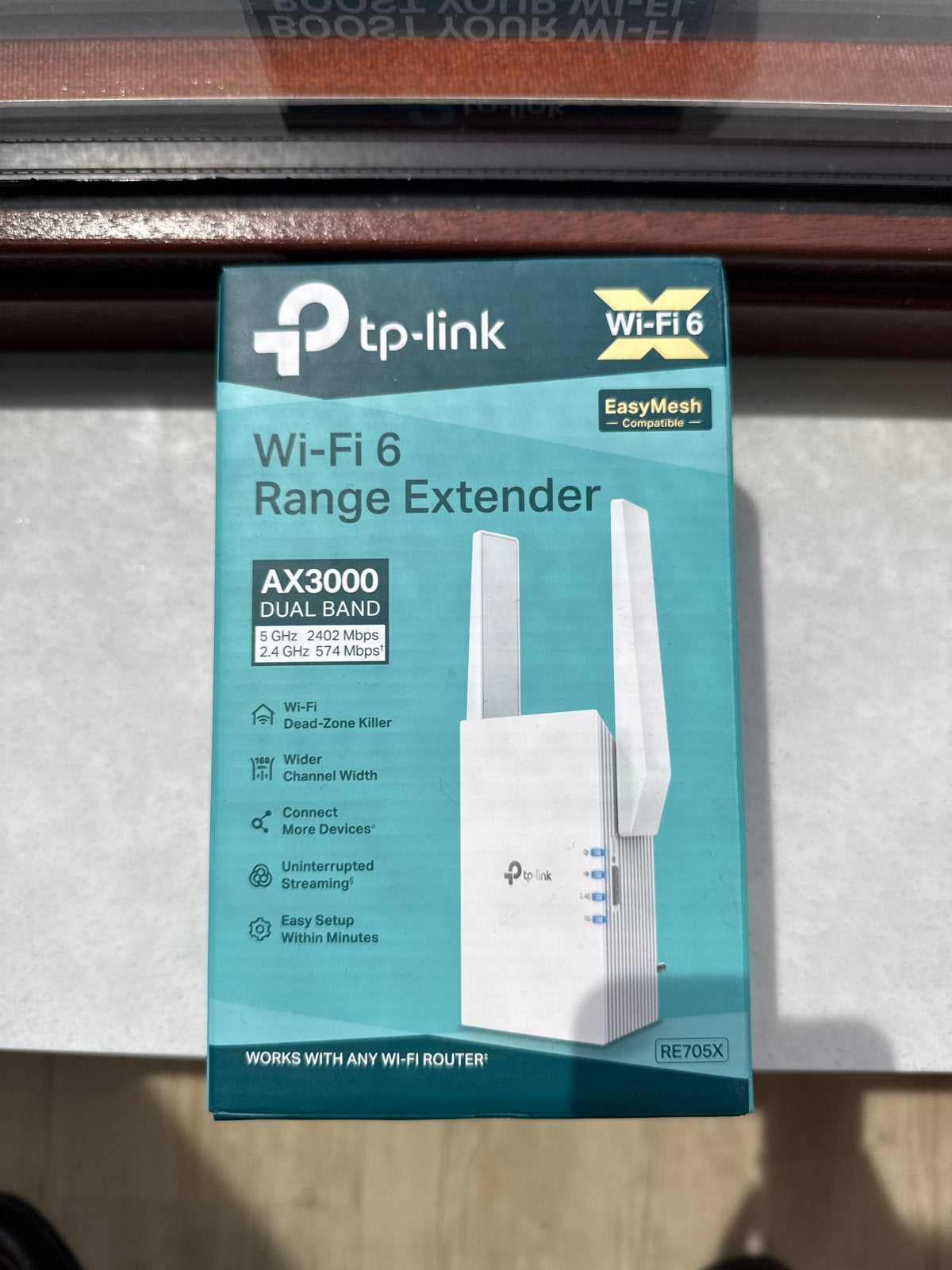 TP-Link AX3000 Wi-Fi 6 Range Extender RE705X, Ophalen, Nieuw
