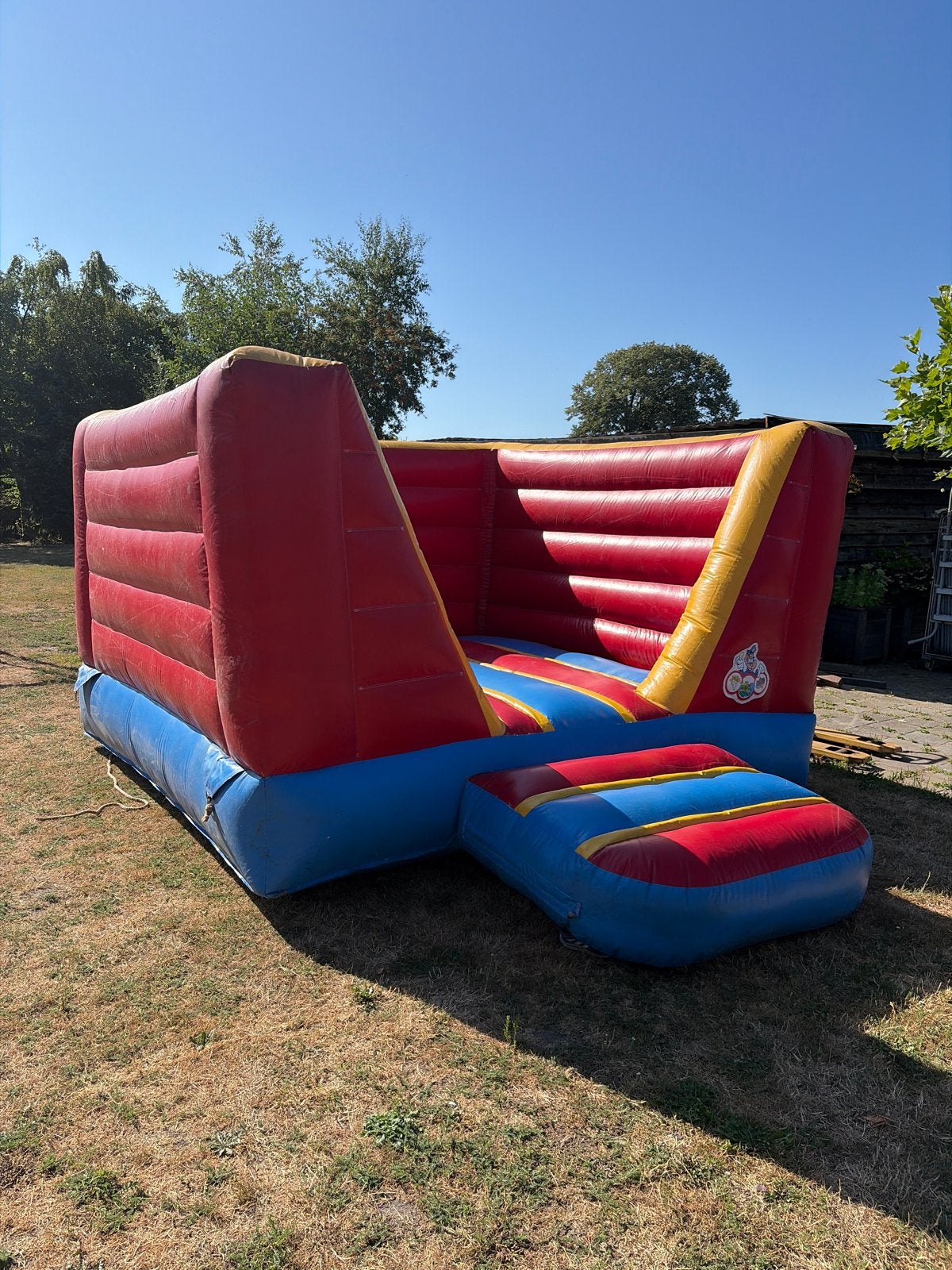 Springkussen te koop (met of zonder blower), Ophalen, Gebruikt