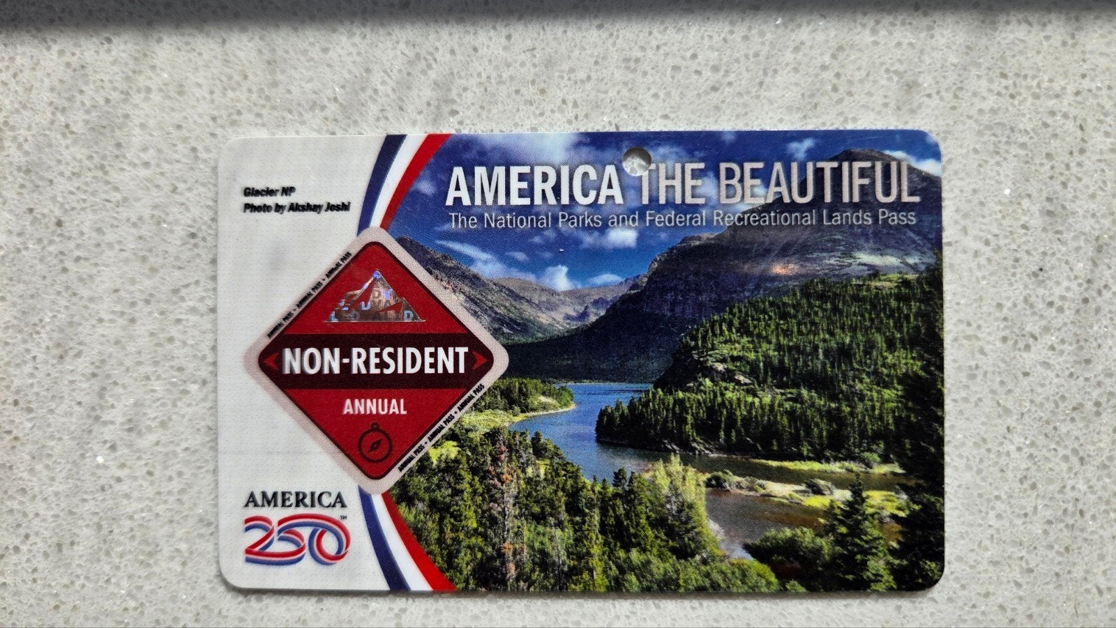 America The Beautiful Non-Resident Annual Pass, Drie personen of meer