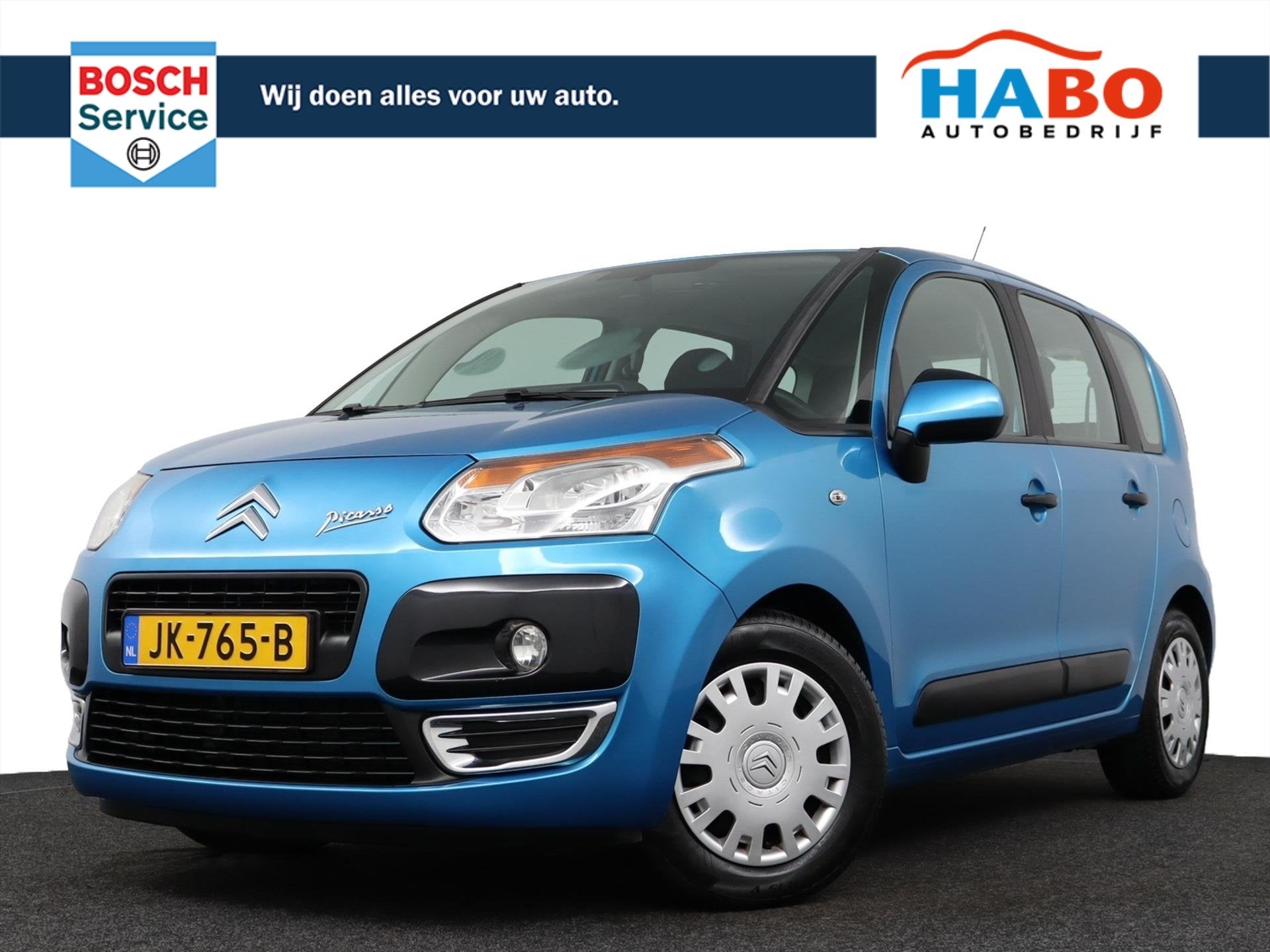CITROEN C3 Picasso 1.6 VTI AURA AC/CRUISE/ELEK.RAMEN/NIEUWE., Auto's, Citroën, Stof, Gebruikt, 4 cilinders, Blauw