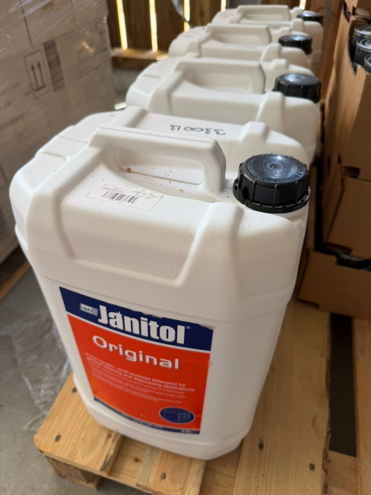 Janitol Ontvetter Concentraat 6 x 25 liter, Ophalen, Schoonmaakmiddel