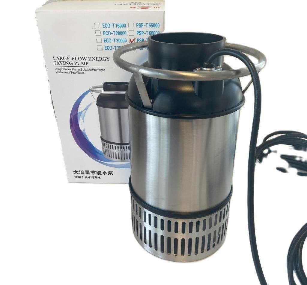 grote waterpompen 35.000 tot 80.000 ltr/uur, high flow pomp, Ophalen of Verzenden, Nieuw, Rvs, Fontein