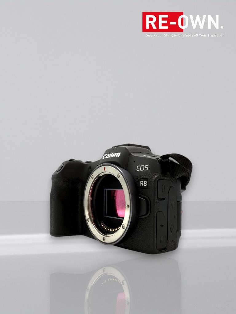 Canon Eos R8 (topstaat + doos + weinig clicks), Canon, Compact, Ophalen of Verzenden, Zo goed als nieuw