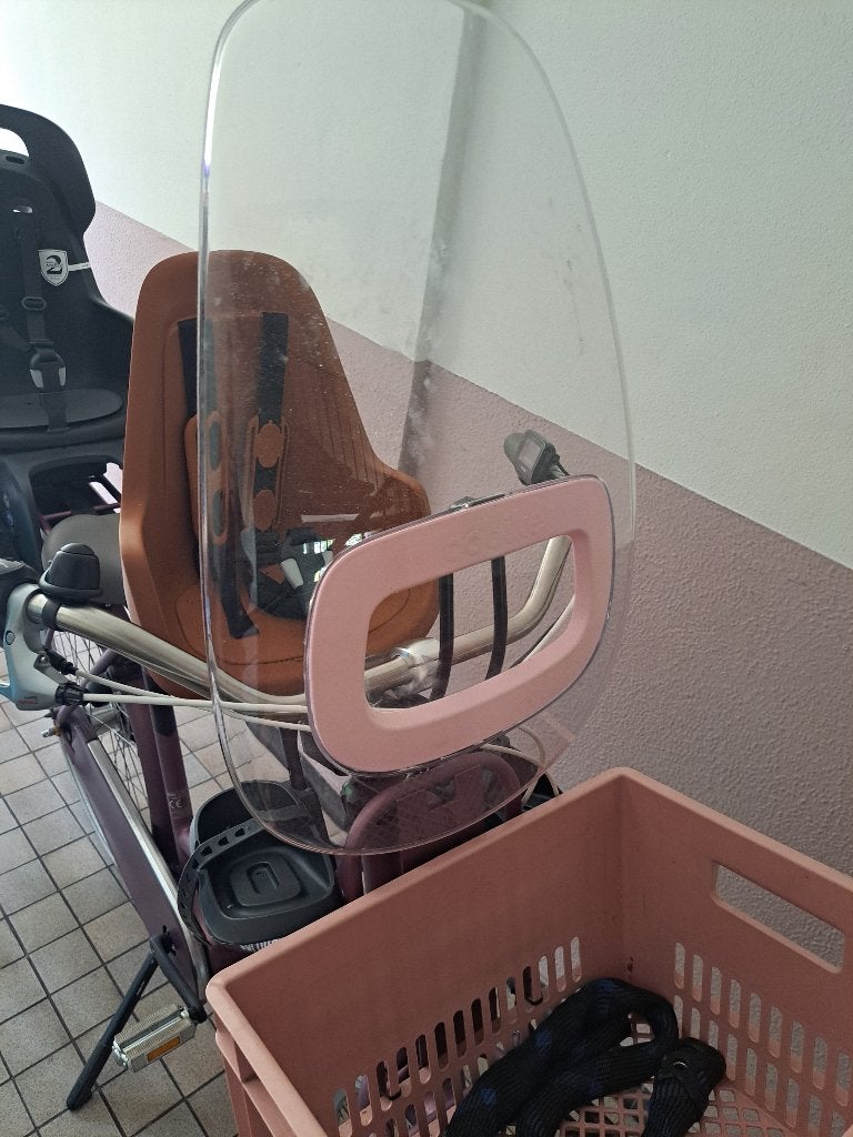 Bobike Fietszitje met scherm, Ophalen, Voorzitje, Bobike, Gebruikt