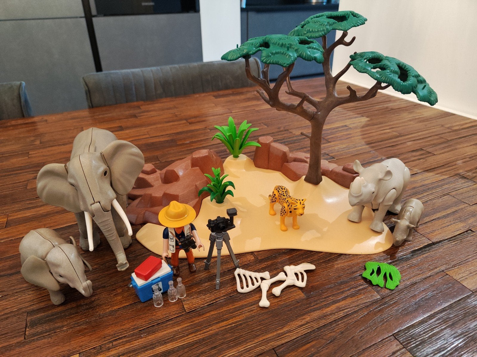 Playmobil Wild Life Set 5417 - Safari met dieren, Wild life, Complete set, Overige typen, Ophalen of Verzenden