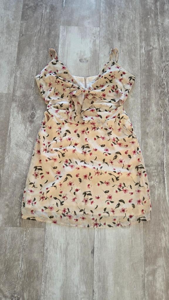 loavies jurk S, Beige, Ophalen of Verzenden, Maat 36 (S), Boven de knie