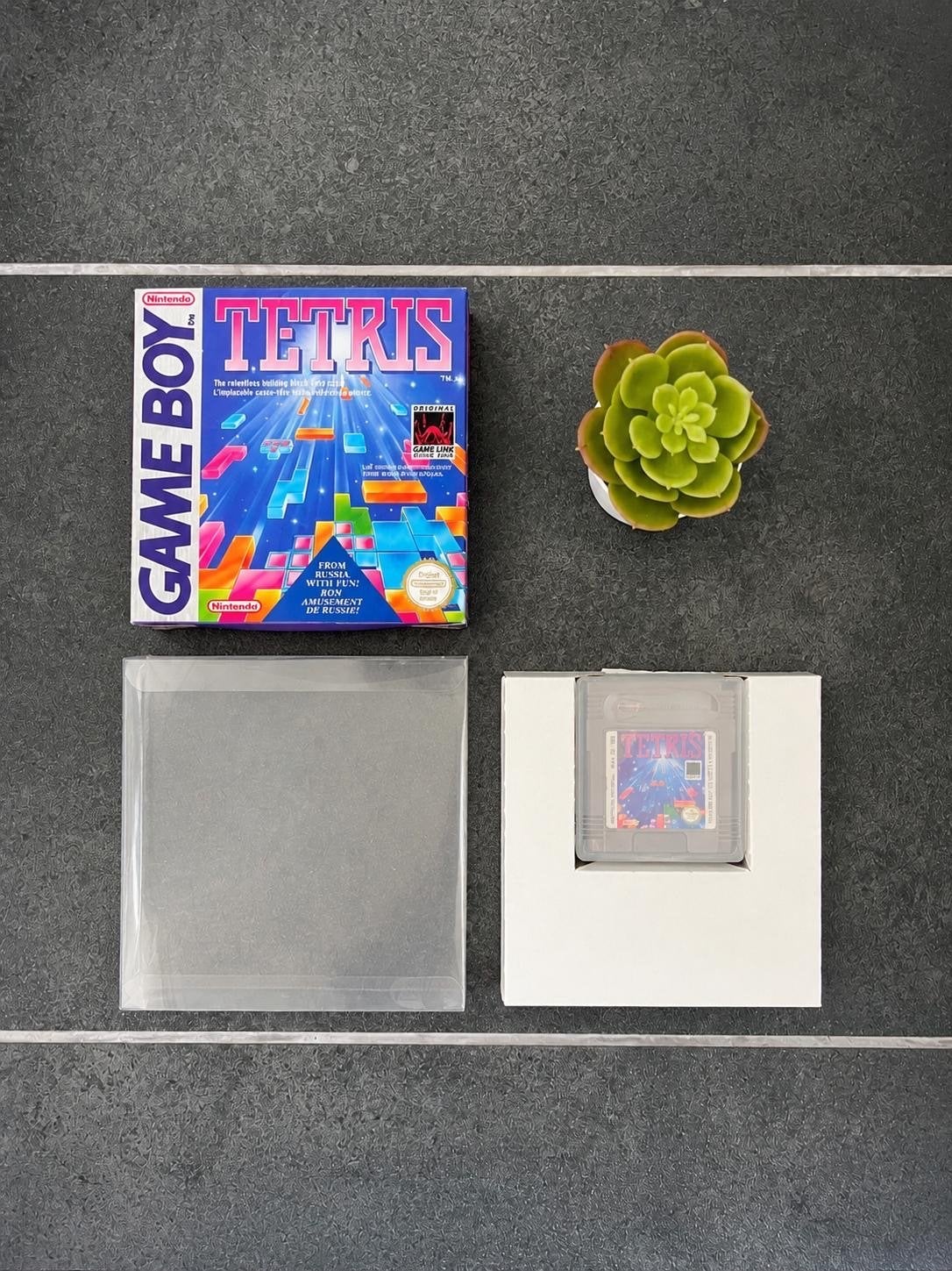 Tetris Game Boy. Doosje is repro en spelletje is origineel., Puzzel en Educatief, 1 speler, Ophalen of Verzenden, Zo goed als nieuw