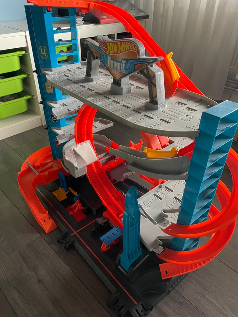Hot Wheels Ultimate garage Haai, Ophalen, Hot Wheels, Handmatig, Racebaan