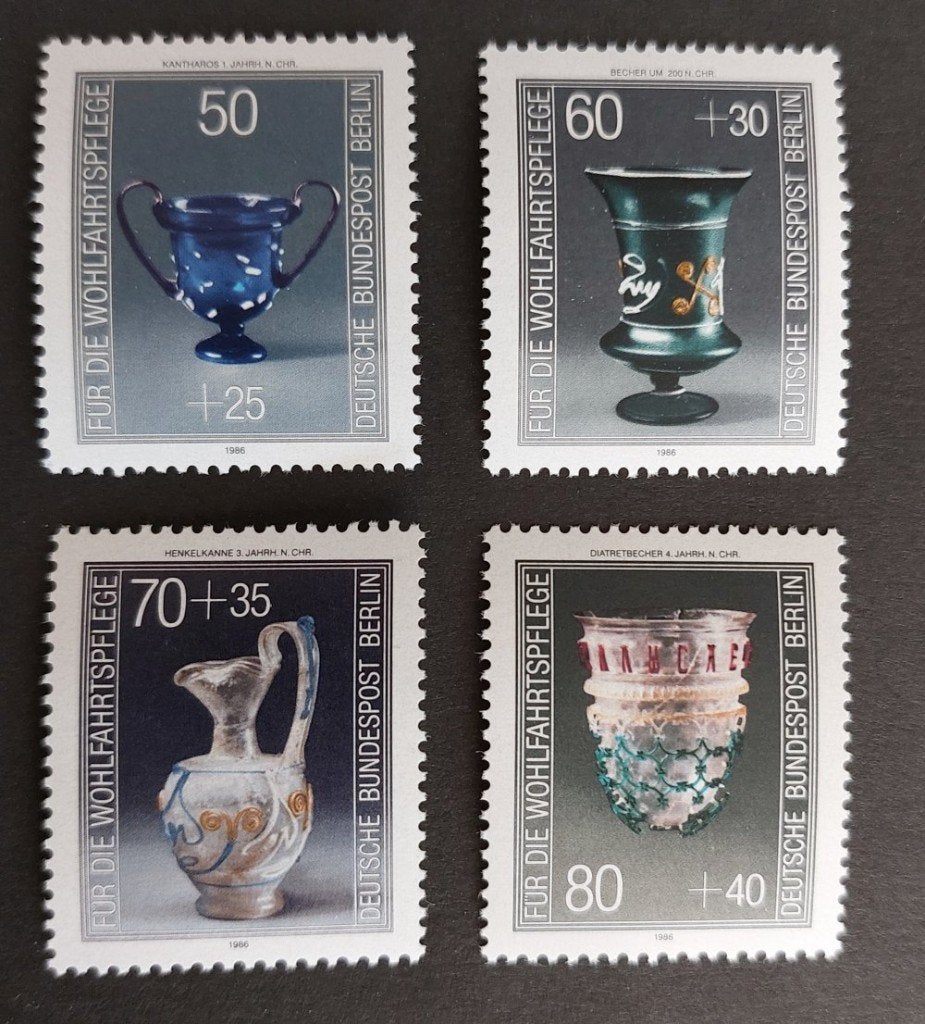 Michel 765-768 Berlijn postfris 1986, Verzenden, BRD, Postfris
