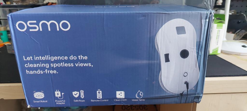 OSMO Robot Raamreiniger - Nieuw in Doos, Overige merken, Nieuw, Ophalen of Verzenden, Robotstofzuiger
