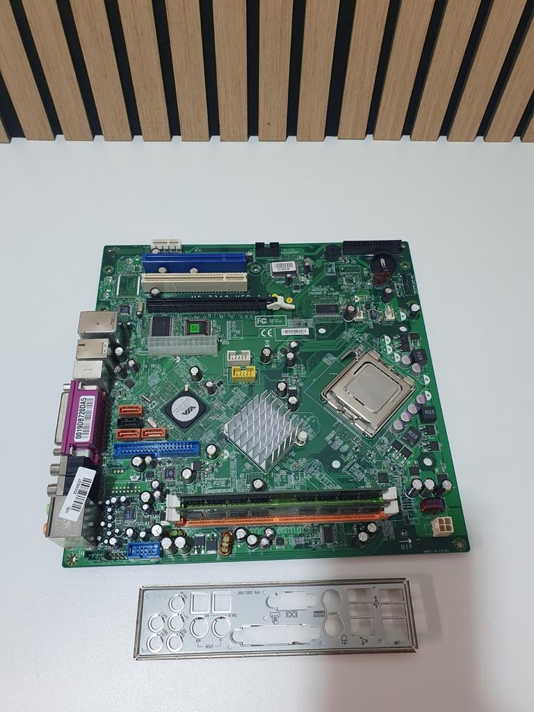 MSI MS-7318 Ver. 1.1 Moederbord  + Intel Core 2 Duo E4300, Computers en Software, Moederborden, ., Zo goed als nieuw, ., Intel