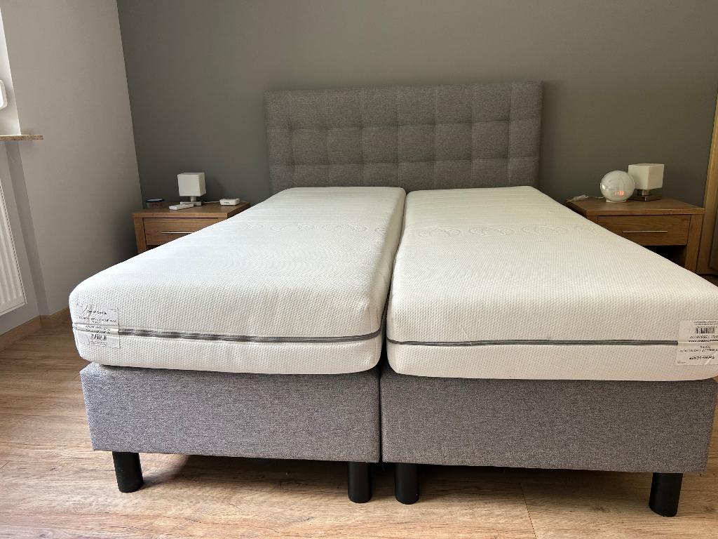 Boxspring, Huis en Inrichting, Slaapkamer | Boxsprings, Ophalen, Gebruikt, Tweepersoons, 140 cm