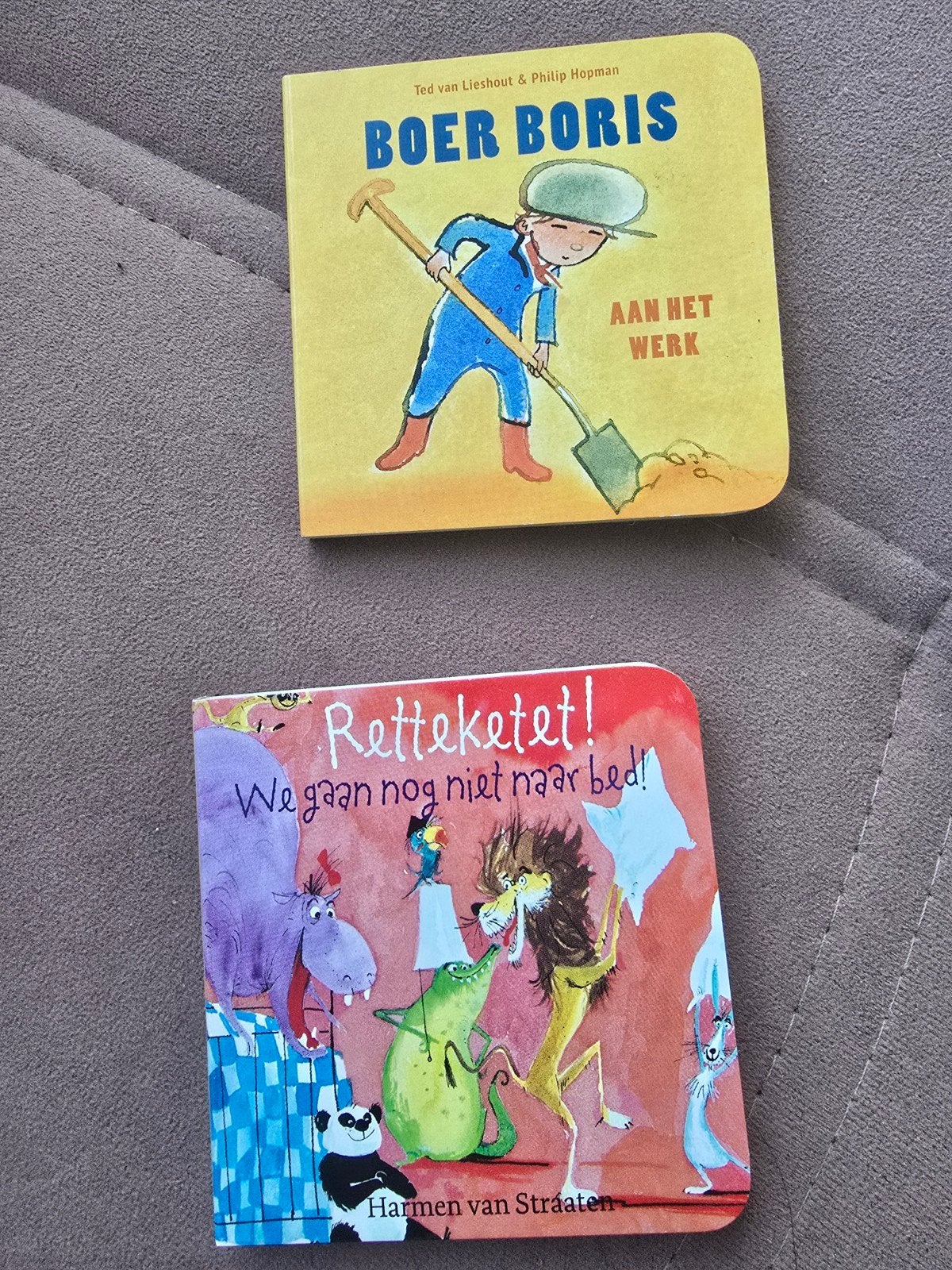 Gratis Boer Boris & Retteketet! 2 leuke kinderboekjes, Boeken, Ophalen of Verzenden, Zo goed als nieuw, Uitklap-, Voel- of Ontdekboek