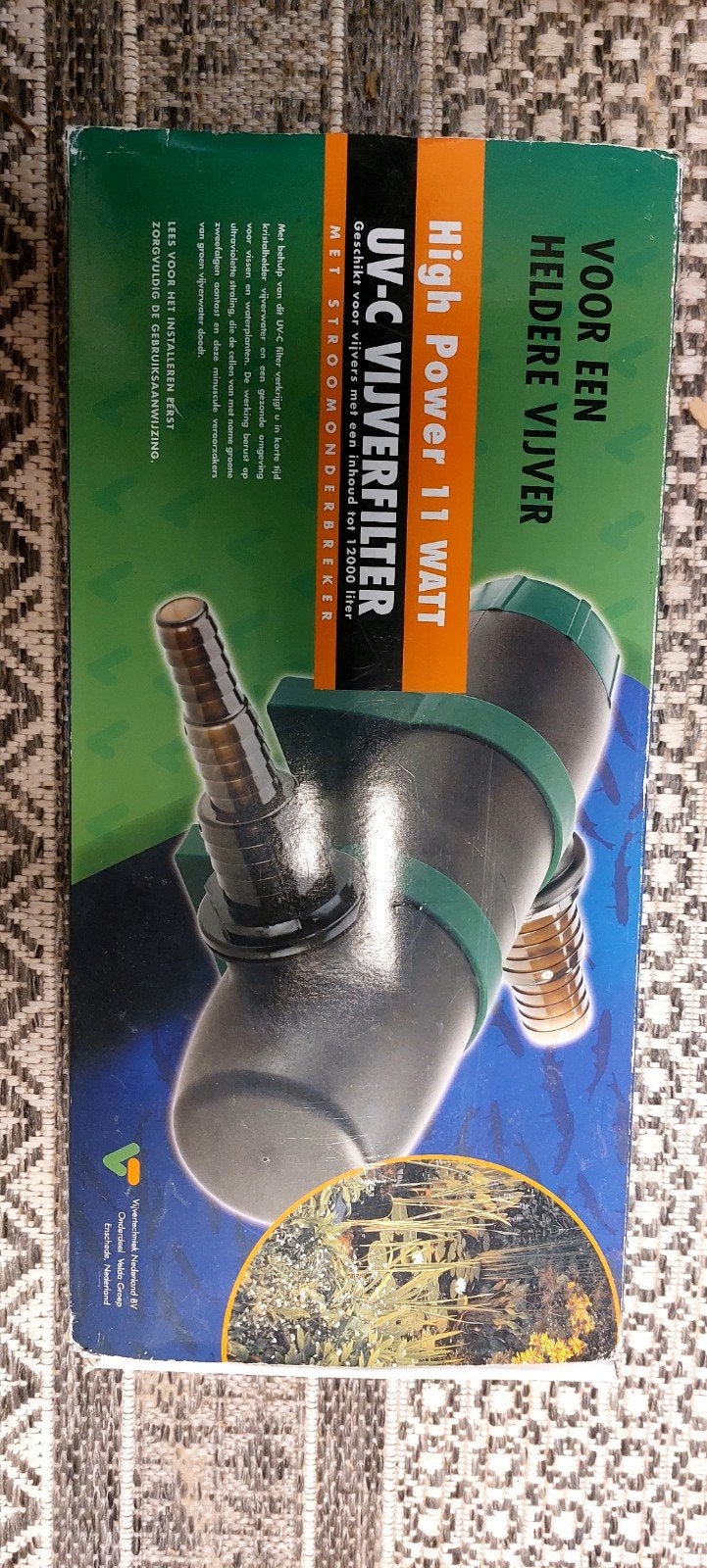 uv-c vijverfilter, Ophalen, Zo goed als nieuw