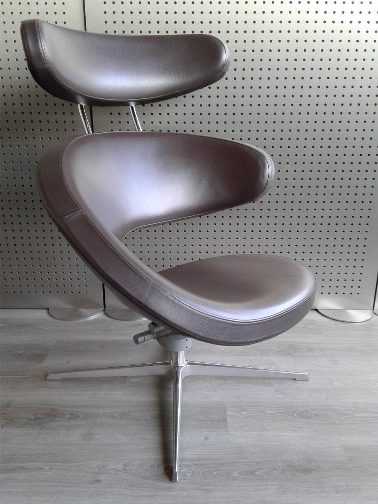 Variér (Stokke) Peel (Donkerbruin Leder), Heel Mooi!, 75 tot 100 cm, Ophalen of Verzenden, Zo goed als nieuw, Variér