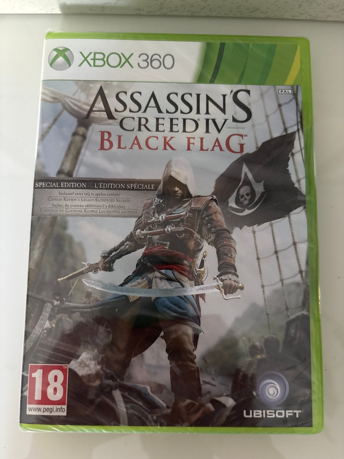 Assassin's Creed IV Black Flag Special Edition Xbox 360 NEW, Avontuur en Actie, Online, Vanaf 18 jaar, 1 speler