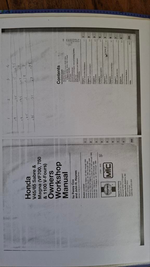Honda Magna V65 Owners Workshop Manual, Motoren, Ophalen of Verzenden