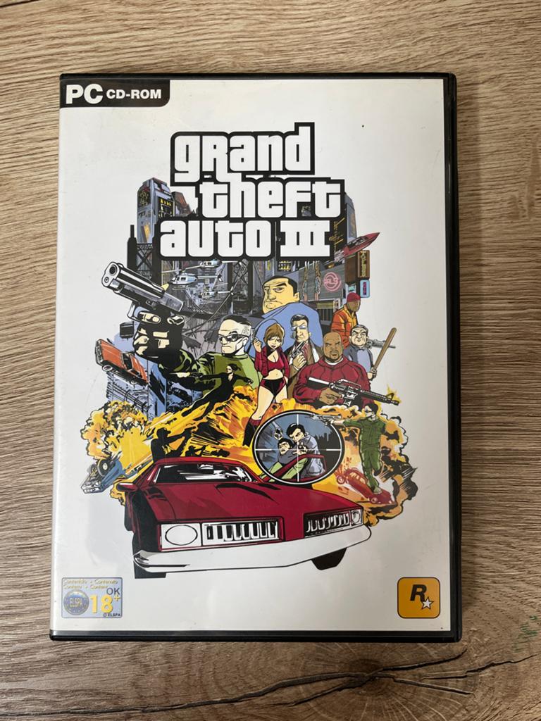 Grand Theft Auto III (GTA 3) PC CD-ROM, Spelcomputers en Games, Games | Pc, Avontuur en Actie, Gebruikt, Vanaf 18 jaar, Verzenden