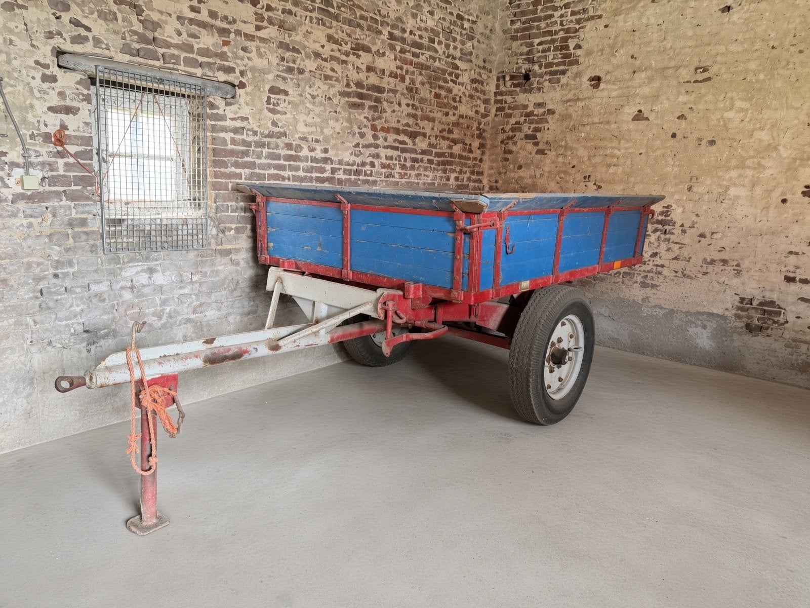 Robuuste landbouwwagen - boeren wagen kiepwagen - hooiwagen, Ophalen, Gebruikt