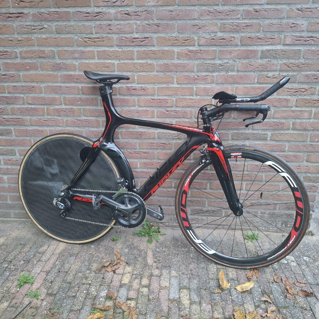Ridley Dean tijdritfiets - Carbon frame, Fietsen en Brommers, 28 inch, Gebruikt, Carbon, Velgrem