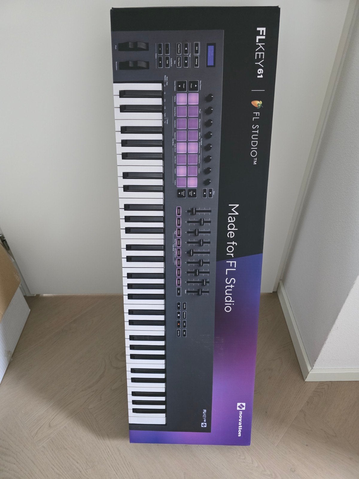 FL Key 61 MIDI-keyboard voor FL Studio, Muziek en Instrumenten, 61 toetsen, Midi-aansluiting, Zo goed als nieuw, Ophalen