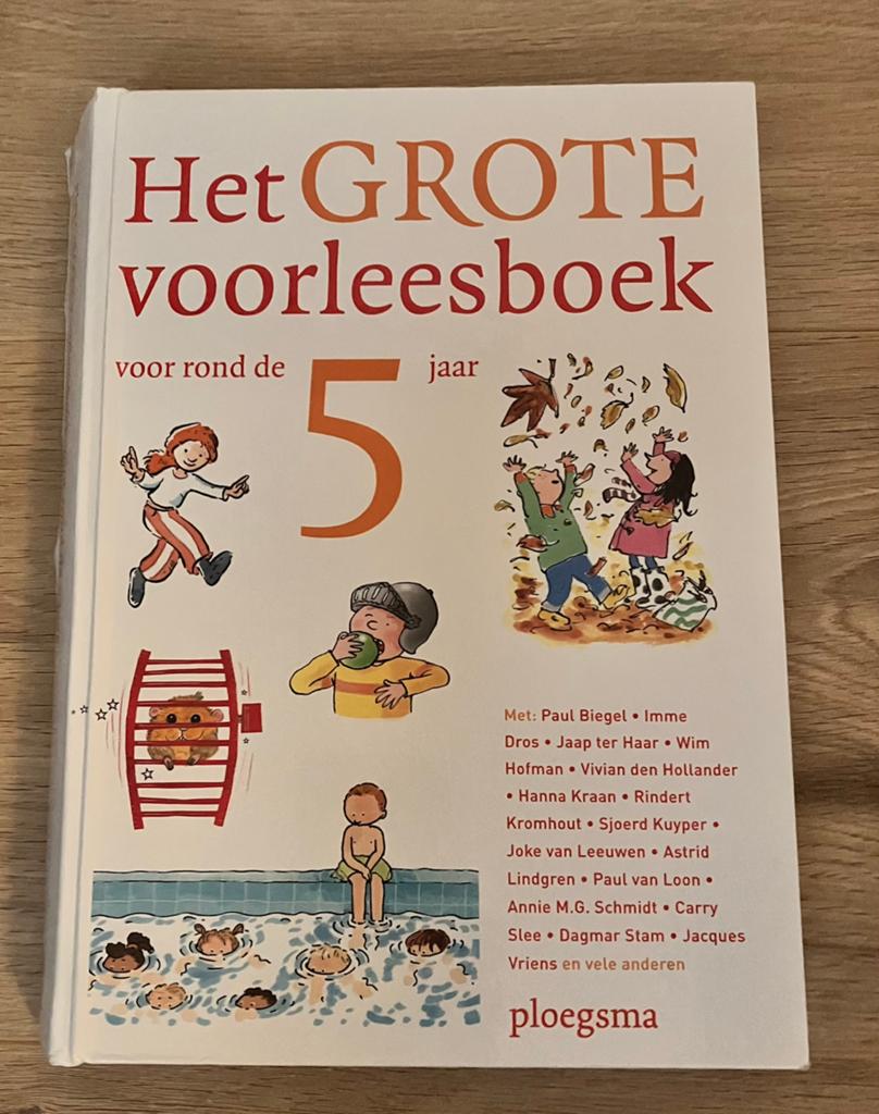 Het Grote voorleesboek voor rond de 5 jaar, Gelezen, 5 of 6 jaar, Fictie algemeen, Ophalen of Verzenden