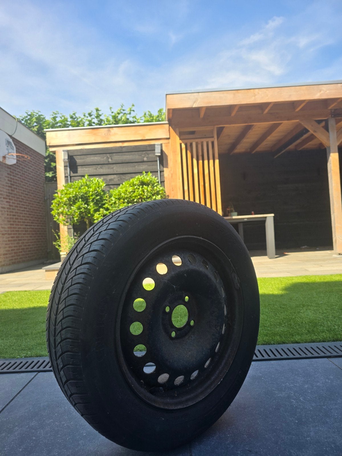 Michelin 205/60 R16 winterband op stalen velg – goede staat, Ophalen of Verzenden