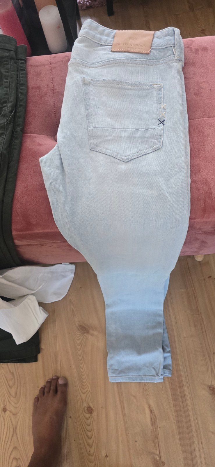 Scotch & Soda Ralston Jeans W30/L34 - Zo goed als nieuw, Blauw, W32 (confectie 46) of kleiner, Ophalen of Verzenden, Zo goed als nieuw