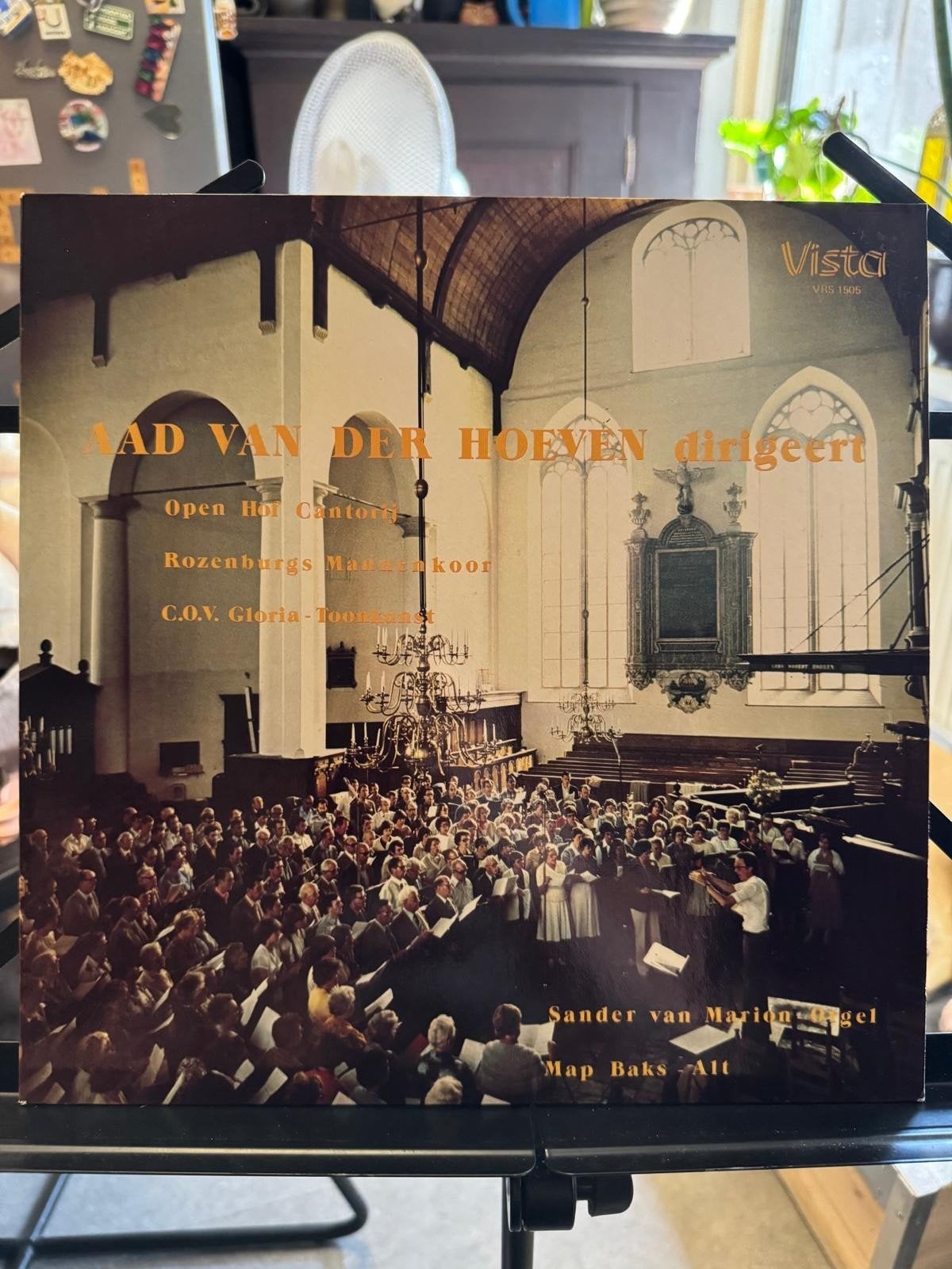 Aad van der Hoeven Dirigeert - Koorzang LP, Cd's en Dvd's, Vinyl | Nederlandstalig, LP, Gebruikt, Overige genres, Ophalen of Verzenden