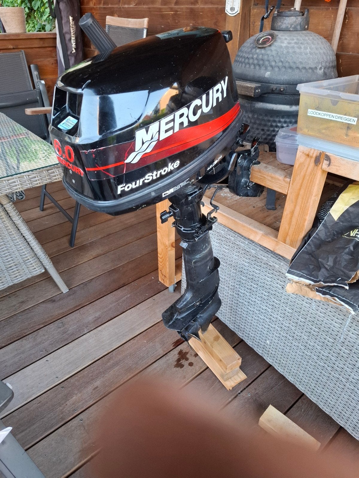 Onderdelen mercury 4, 5 of 6pk 4takt., Ophalen of Verzenden, Motor en Techniek, Zeilboot of Motorboot