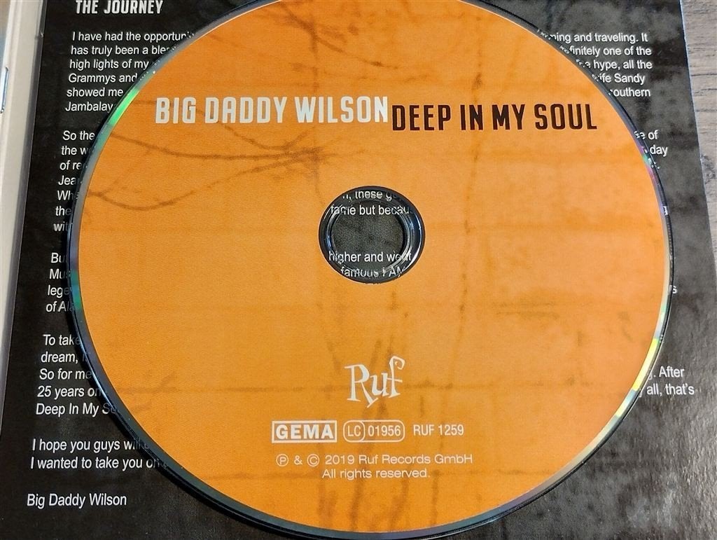 Big Daddy Wilson ‎- Deep In My Soul [Digisleeve], Ophalen of Verzenden, Zo goed als nieuw, Jazz