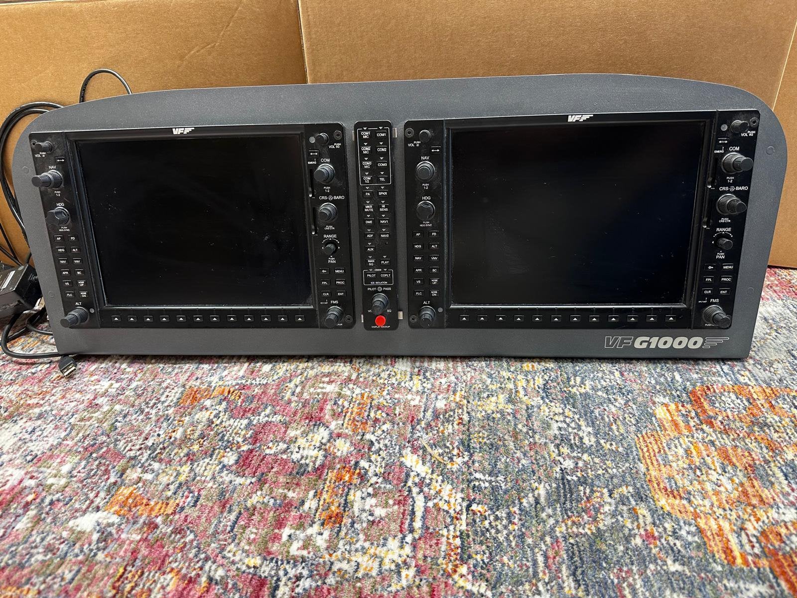 complete Virtual Fly VF G1000 flight simulator set., Ophalen, 1 speler, Virtual Reality, Eén computer