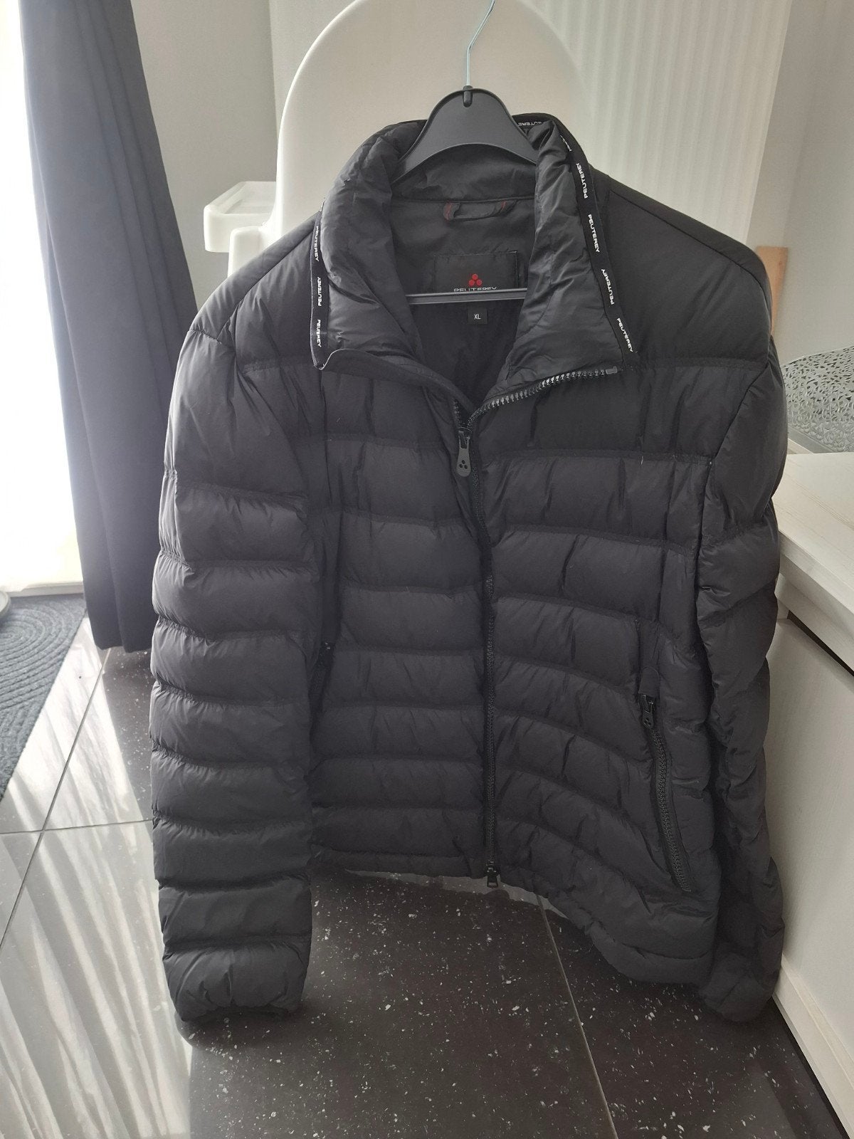 Peuterey Donsjas - Zwart, Maat XL, Kleding | Heren, Ophalen, Zwart, Maat 56/58 (XL), Zo goed als nieuw