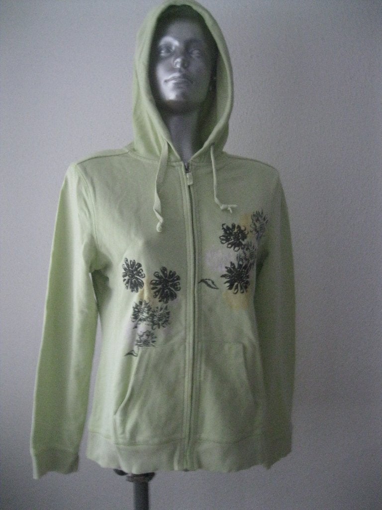maat L, (44) 1 geel StreetOne vest / hoodie, 62 cm., Geel, Ophalen of Verzenden, Gedragen, Maat 42/44 (L)