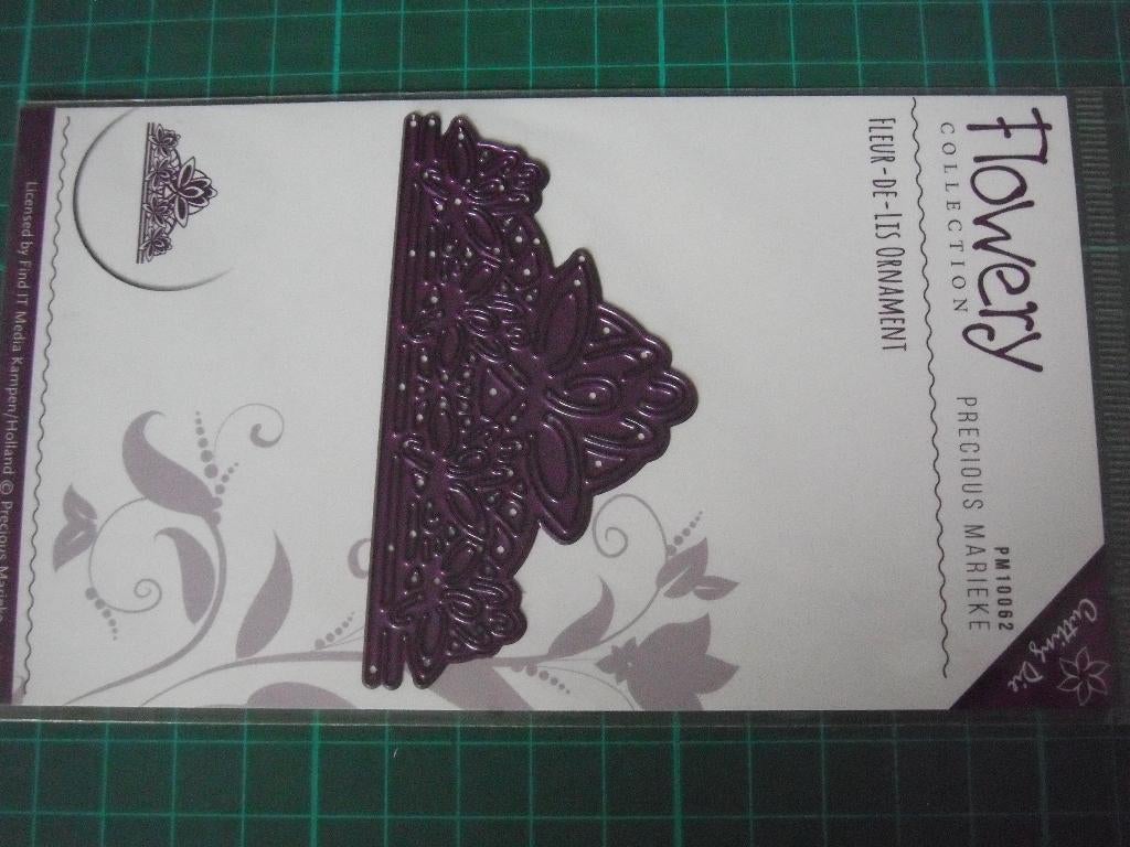 snijmal Flowery ornament - Precious Marieke - NIEUW, Ophalen of Verzenden, Nieuw, Overige thema's, Pons of Mal