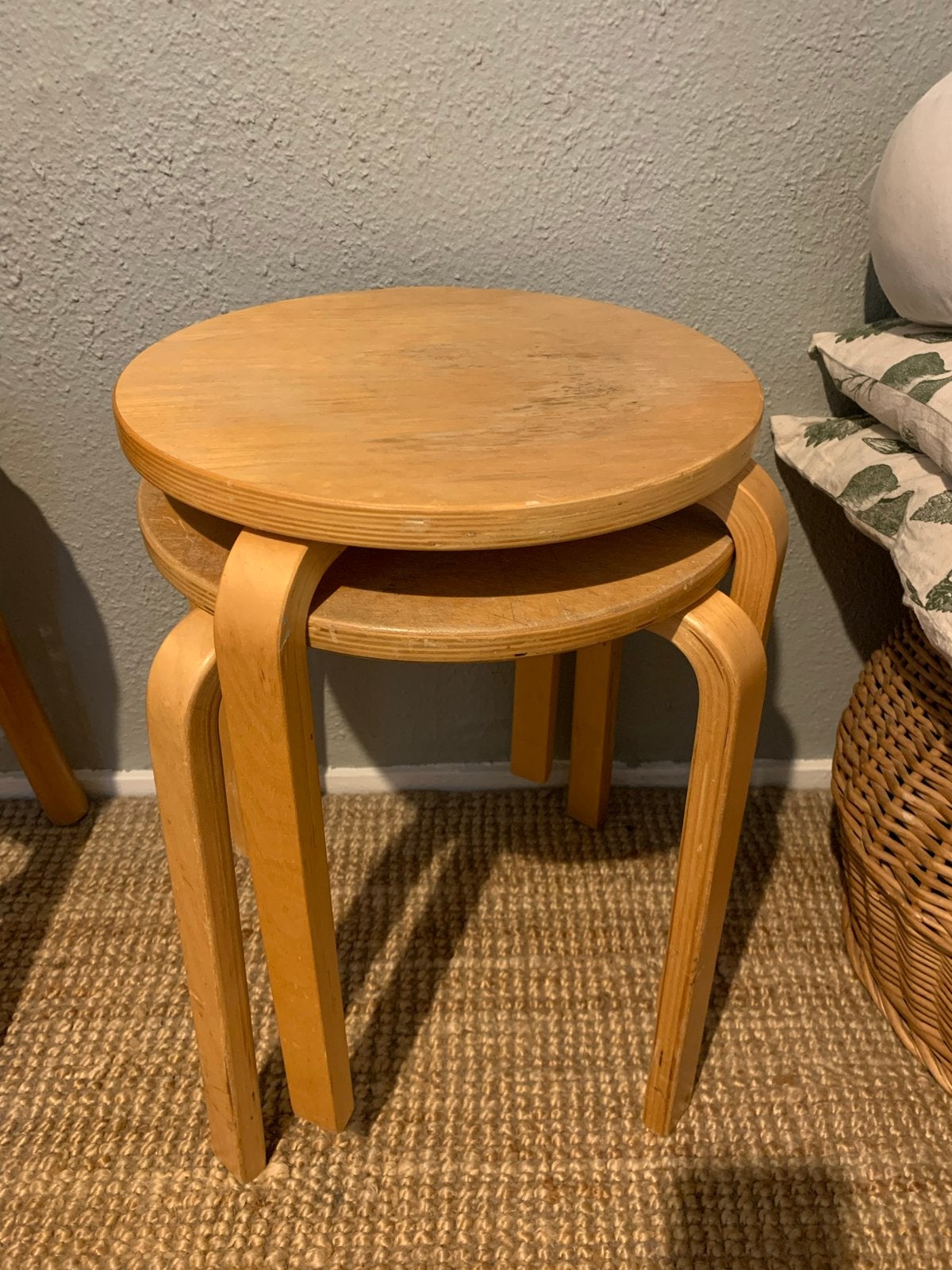 IKEA Frosta krukjes - set van 2, Huis en Inrichting, Ophalen, Gebruikt, Hout