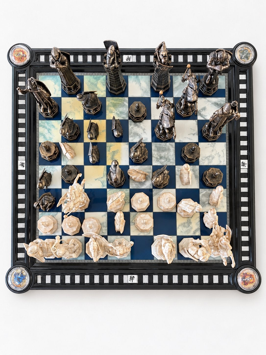 Harry Potter Schaakspel - Compleet met extra set, Een of twee spelers, Ophalen of Verzenden, Zo goed als nieuw