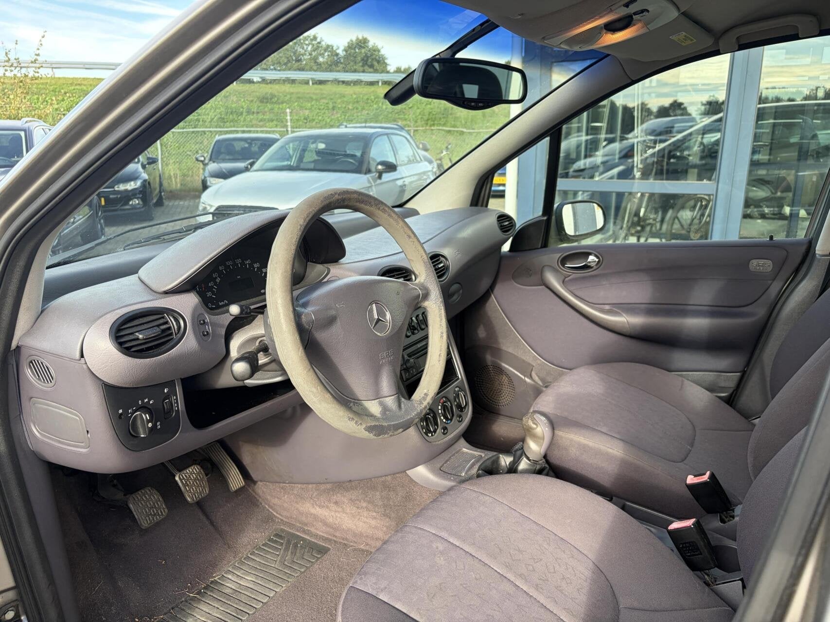 Mercedes A-klasse 140 Classic APK 15-10-2027, Voorwielaandrijving, 1005 kg, Stof, Zwart