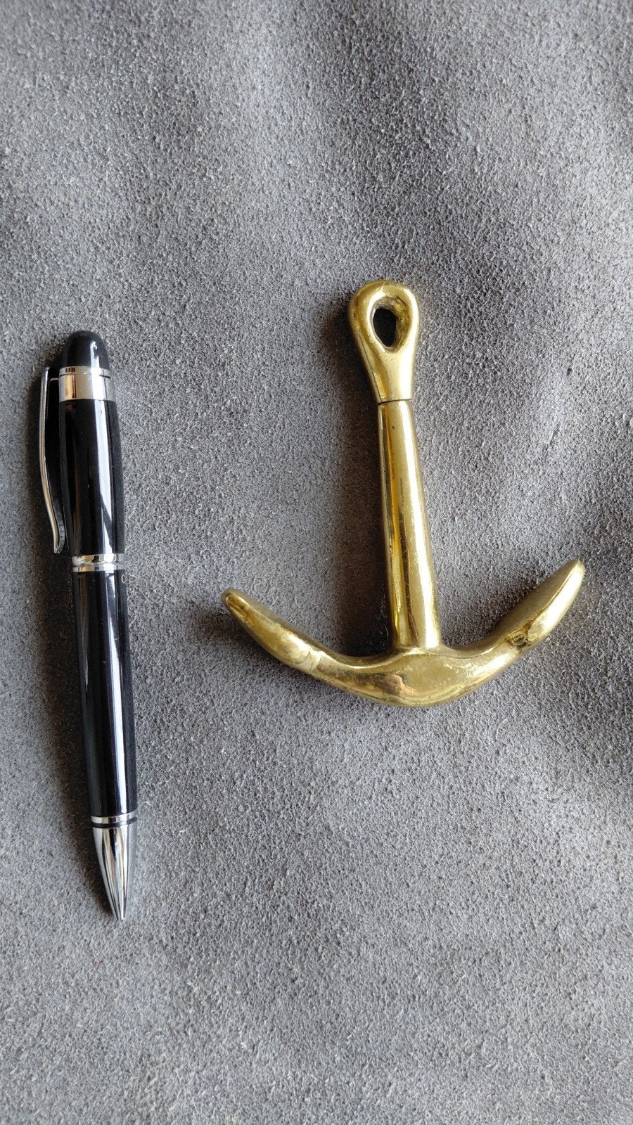 messing anker, Antiek en Kunst, Ophalen of Verzenden