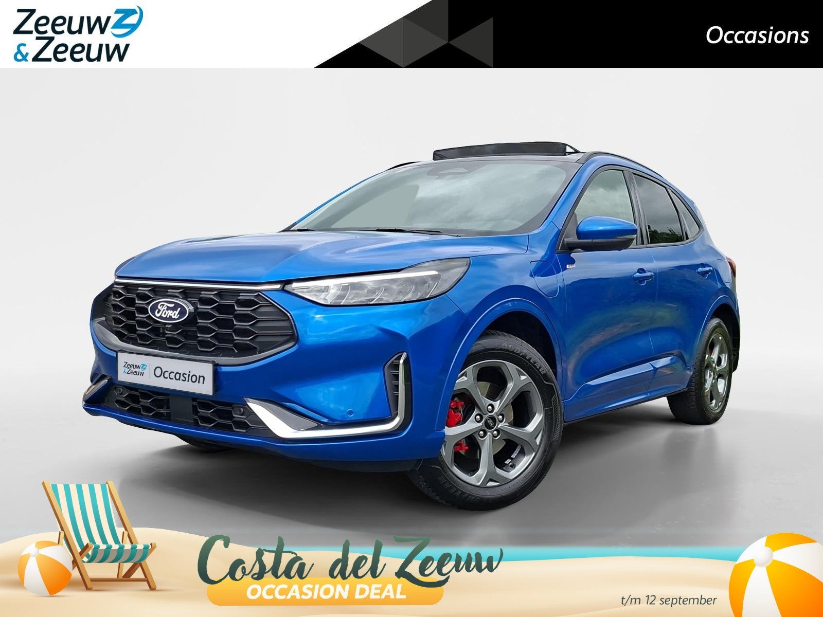 Ford Kuga 2.5 PHEV ST-Line X 243PK | Panoramadak | Winter Pa, Auto's, Ford, 12 maanden, 14 kWh, Gebruikt, 4 cilinders