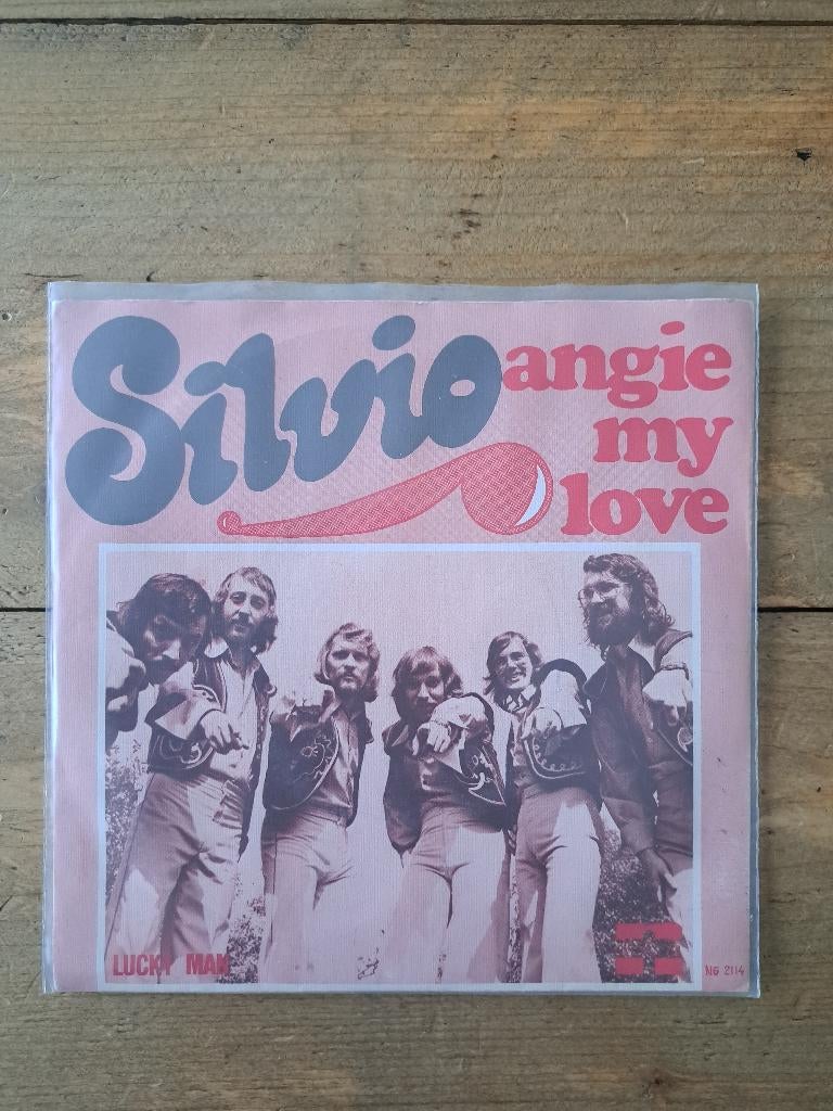 Silvio - Angie my love / Lucky man, Overige genres, 7 inch, Single, Ophalen of Verzenden
