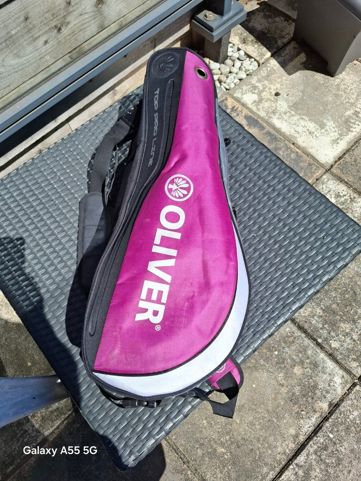 Oliver Tennis/Squash Racket Tas - Zwart/Roze, Ophalen of Verzenden, Oliver, Nvt, Nvt
