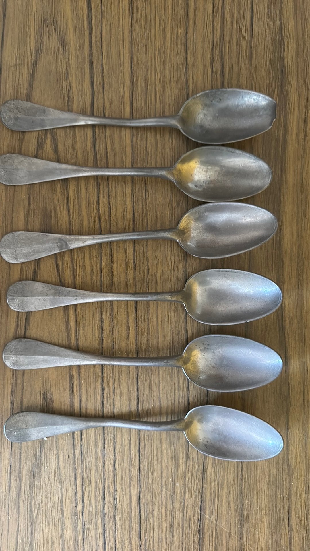 Tinnen Lepels., Antiek en Kunst, Antiek | Tin, Ophalen of Verzenden