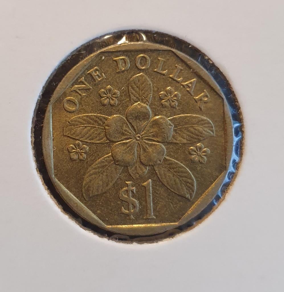 Singapore - 1 Dollar 1989, Verzenden, Zuidoost-Azië, Losse munt